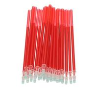 PATIKIL 24Pcs Recambios Bolígrafos Gel Borrables, Recambios Bolígrafos Termoborrables 0.5mm Para Tinta Desaparecedora En Tela, Bolígrafo Para Marcado En Costura, Acolchado, Tinta Roja