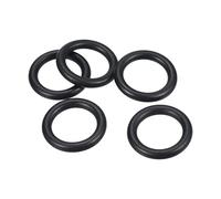 PATIKIL 25 Piezas Juntas Tóricas, Arandelas Tóricas de Nitrilo de Goma Métrica Sellado O Ring Junta para Reparación de Grifo de Plomería de Automoción, 34x24x5mm(OD*ID*An)