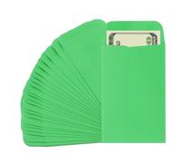 PATIKIL 25pcs Sobres para Dinero, Sobre Autoadhesivo de Efectivo Pequeña Bolsa para Sellos Monedas Semillas Cuentas Joyas Boletos Tarjetas Presupuesto Carta, 9x6cm, Verde Oscuro