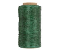 PATIKIL 284 Yard Hilo Encerado Plano 150D 1mm Cordón Para Coser Cuero Para Reparar Zapatos Bolsos Billeteras Fabricación De Joyería Manualidades De Cuero DIY, Verde Oscuro