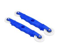 PATIKIL 2Pcs Herramientas de Rodillo Giratorio, LED Tira Canal Rodillo Herramienta Planas/U-Ranura Ruedas para 5-8mm Ancho LED Tira para Mosquiteras Sello de Puerta Ventana, Azul