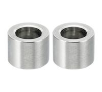 PATIKIL 2pcs M10 Separadores de Acero Inoxidable, Espaciadores Redondos de Metal Espaciadores Metálicos de Acero Inoxidable para M10 Tornillo Pernos, 12x10.2x16mm (L*ID*OD)