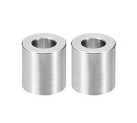 PATIKIL 2pcs M8 Separadores de Acero Inoxidable, Espaciadores Redondos de Metal Espaciadores Metálicos de Acero Inoxidable para M8 Tornillo Pernos, 20x8.2x16mm (L*ID*OD)