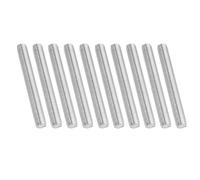 PATIKIL 3/8"-16 UNC Varilla Roscada de Acero Inoxidable 304, 10pcs Espárragos de Barra de Varilla Completamente Roscados Rosca Derecha Pernos Prisioneros para Abrazaderas, 90mm Largo