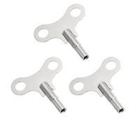 PATIKIL 3 Piezas Llave para Dar Cuerda A Reloj con Agujero De 3.8mm 52mm De Largo Llaves De Acero para Reparación O Reemplazo De Mecanismo De Cadena De Relojes Mecánicos Yepraoeol.