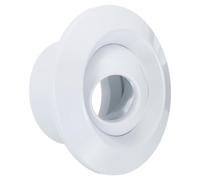 PATIKIL 3" Redondo Aire Ventilación Ajustable Bola Chorro Boquilla Difusor Techo Difusor Ventilación Cubierta ABS Sofito Ventilación para Baño Cocina Sala Habitación Ventilación