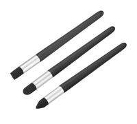PATIKIL 3 Tamaños Boceto Bolígrafo Pincel Frotar Esponja, 3uds Lavable Reutilizable Boceto Frotar Bolígrafo Óleo Pintura Pinceles Boceto Bolígrafo para Artista Dibujo, Negro