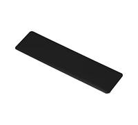 PATIKIL 3"x1" Metal Nombre Placa, 20 Paquete Anodizado Aluminio Auto Adhesivo Cartel Etiqueta Personalizado Personalizado Grabado En Blanco Placa para Bricolaje Impresión, Negro