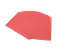 PATIKIL 30 Hojas de Papel Vegetal 4.25x5.5, Papel Vegetal Imprimible Papel Translúcido 100GSM de Colores para Invitaciones Impresión Laser InkJet Tarjetería Manualidades, Rojo