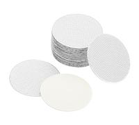 PATIKIL 30mm/1,17" Aluminio Lámina Tapa Revestimiento, 100uds Resistente Manipulación Inducción Calor Sellador Sellado Revestimientos para Vidrio Botella Tarro Tapa