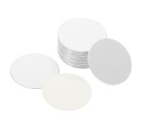 PATIKIL 30mm/1,17" Aluminio Lámina Tapa Revestimiento, 100uds Resistente Manipulación Inducción Calor Sellador Sellado Revestimientos para PE/HDPE Plástico Botella Tarro Tapa