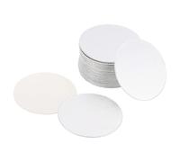 PATIKIL 38mm/1,5" Aluminio Lámina Tapa Revestimiento, 150 Paquetes Resistente Manipulación Inducción Calor Sellador Sellado Revestimientos para PE Plástico Botella Tarro Tapa