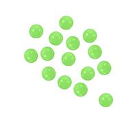 PATIKIL 3mm Luminosas Pesca Cuentas, 200uds Suave Plástico Brillante Pesca Cebo Huevos Aparejo Cuenta Aparejo Herramienta Redonda, Verde