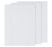 PATIKIL 3pcs Placa de Aluminio 6061, 102x76x10mm Chapa Plana de Metal Hoja Metálica con Película Protectora para DIY Modelo Artesanía Bricolaje Industria Elaboración Perforación