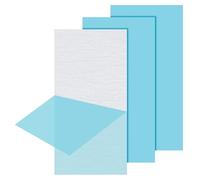 PATIKIL 3pcs Placa de Aluminio 6061, 305x152x2mm Chapa Plana de Metal Hoja Metálica con Película Protectora para DIY Modelo Artesanía Bricolaje Industria Elaboración Perforación