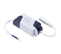 PATIKIL 4-7W 300mA LED Controlador, 2uds AC 85-265V Salida 12-28V DC Hembra Conector Constante Corriente Rectificador Transformador Externa Alimentación Fuente