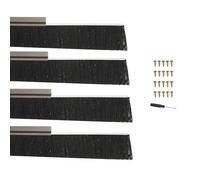 PATIKIL 4 Pezzi Spazzola Per Porta Con Setole Da 2.76" X 39.37" Lunghezza
