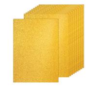 PATIKIL 40 Hojas De Cartulina Dorada Con Brillo, 8.3x11.7 Pulgadas Papel Brillante A4 Cartulina Brillante Papel Brillante Para Manualidades Álbum De Recortes DIY Arte Boda Fiesta