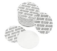 PATIKIL 48mm/1,89" Espuma Tapa Revestimiento, 100 Paquetes PS Espuma Resistente Manipulación Presión Sensible Sello para Botella Tapa Revestimientos Sellos