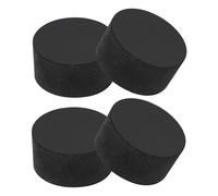 PATIKIL 4Pcs Almohadillas Antideslizantes 13/16" 20mm x 10mm Negro