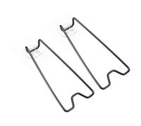 PATIKIL 5.1" Soporte Trasero Adhesivo Para cuadros, 2 Piezas Soporte Trasero De Metal Para cuadros De Fotos, Soporte Para cuadros De Arte, Cuadros Y Manualidades, Negro