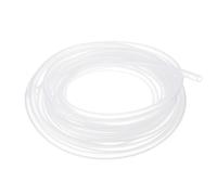 PATIKIL 5/32" ID x 1/4" OD Tubo de Silicona, 1 Rollo 10 Pies Manguera de Silicona de Alta Pureza Flexible Tubo Transparente para Transferencia de Agua Aire Líquido para Cerveza Casera