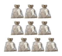 PATIKIL 5.51x3.94 Inch Bolsitas De Felpa Favor, 10 Pcs Bolsitas De Regalo De Caramelo Para Boda Día De La Madre Pascua Aniversario Navidad Graduación Celebración, Champán