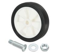 PATIKIL 5" Ruedas para Compresor de Aire Rueda de Repuesto Universal para Compresor de Aire con Orificio de 0.5" para una Fácil Movilidad Blanco
