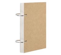 PATIKIL 5 x 7" 120Gsm Cuaderno de Bocetos de Hojas Sueltas 150 Páginas 75 Hojas Cuaderno de Bocetos Espiral Engrosado Recargable para Dibujar Pintar Diario de Arte