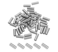 PATIKIL 50 Pcs Pasadores Metálicos 4x12 mm Soporte Para Estantes Plateado | 304 Acero Inoxidable, Elementos De Sujeción Para Libreros Estantes Gabinetes Armarios Componente