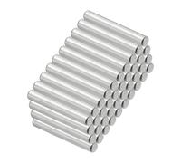 PATIKIL 50Pcs Pasadores Cilíndricos 3 x 20mm, Soportes Cilíndricos para Estantes de Acero Inoxidable 304, Clavija Pasador para Fijar y Conectar Estantes Muebles
