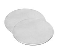 PATIKIL 54mm Disco de Acero, 2 Piezas de Etiquetas en Blanco de Estampado de Metal Círculo Placa Redonda de Metal para Grabado Laser Estampado Artesanal Etiqueta de Nombre