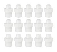 PATIKIL 5pcs Conector Recto de Unión para RO/DI Agua Purificador, 1/2" Hembra NPT a 1/4" Tubo OD Filtro Tubo Adaptador Conexión Rápida Empuje para Ósmosis Inversa Fontanería Sistema