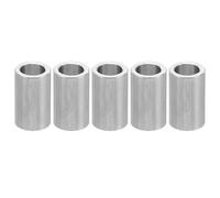 PATIKIL 5pcs M4 Separadores de Aluminio, Espaciador Redondo de Metal Espaciadores Metálicos de Aleación de Aluminio para M4 Tornillo Pernos, 10x4.1x6mm (L*ID*OD)
