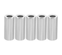 PATIKIL 5pcs M4 Separadores de Aluminio, Espaciador Redondo de Metal Espaciadores Metálicos de Aleación de Aluminio para M4 Tornillo Pernos, 20x4.2x8mm (L*ID*OD)