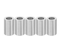 PATIKIL 5pcs M4 Separadores de Aluminio, Espaciador Redondo de Metal Espaciadores Metálicos de Aleación de Aluminio para M4 Tornillo Pernos, 12x4.1x7mm (L*ID*OD)