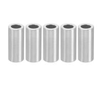 PATIKIL 5pcs M4 Separadores de Aluminio, Espaciador Redondo de Metal Espaciadores Metálicos de Aleación de Aluminio para M4 Tornillo Pernos, 16x4.1x7mm (L*ID*OD)
