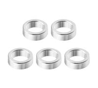 PATIKIL 5pcs M4 Separadores de Aluminio, Espaciador Redondo de Metal Espaciadores Metálicos de Aleación de Aluminio para M4 Tornillo Pernos, 2x4.1x6mm (L*ID*OD)