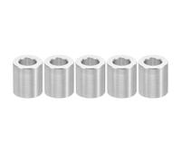 PATIKIL 5pcs M4 Separadores de Aluminio, Espaciador Redondo de Metal Espaciadores Metálicos de Aleación de Aluminio para M4 Tornillo Pernos, 8x4.1x7mm (L*ID*OD)