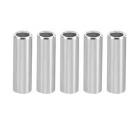 PATIKIL 5pcs M4 Separadores de Aluminio, Espaciador Redondo de Metal Espaciadores Metálicos de Aleación de Aluminio para M4 Tornillo Pernos, 20x4.1x6mm (L*ID*OD)