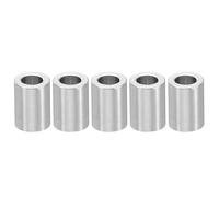 PATIKIL 5pcs M4 Separadores de Aluminio, Espaciador Redondo de Metal Espaciadores Metálicos de Aleación de Aluminio para M4 Tornillo Pernos, 10x4.1x7mm (L*ID*OD)