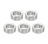 PATIKIL 5pcs M5 Separadores de Acero Inoxidable, Espaciadores Redondos de Metal Espaciadores Metálicos de Acero Inoxidable para M5 Tornillo Pernos, 3x5.1x8mm (L*ID*OD)
