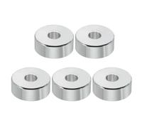 PATIKIL 5pcs M6 Separadores de Aluminio, Espaciadores Redondos de Metal Espaciadores Metálicos de Aleación de Aluminio para M6 Tornillo Pernos, 8x6.5x20mm (L*ID*OD)