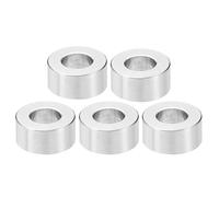 PATIKIL 5pcs M8 Separadores de Acero Inoxidable, Espaciadores Redondos de Metal Espaciadores Metálicos de Acero Inoxidable para M8 Tornillo Pernos, 8x8.2x16mm (L*ID*OD)
