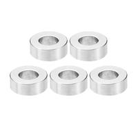 PATIKIL 5pcs M8 Separadores de Acero Inoxidable, Espaciadores Redondos de Metal Espaciadores Metálicos de Acero Inoxidable para M8 Tornillo Pernos, 6x8.2x16mm (L*ID*OD)