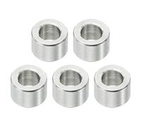 PATIKIL 5pcs Separadores de Acero Inoxidable, M4 Espaciadores Redondos de Metal Espaciadores Metálicos de Acero Inoxidable para M4 Tornillo Pernos, 4x4.1x7mm (L*ID*OD)