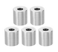 PATIKIL 5pcs Separadores de Acero Inoxidable, M6 Espaciadores Redondos de Metal Espaciadores Metálicos de Acero Inoxidable para M6 Tornillo Pernos, 20x6.2x16mm (L*ID*OD)