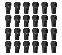 PATIKIL 6 Mm Fermapiolo Bloccante, 25 Pc Gancio Antifurto Strappo Per Pannello Forato Fermapioli In Plastica Per Accessori Mobile Negozi Abbigliamento Sicurezza Esposizione Vendita Al
