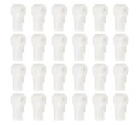PATIKIL 6 Mm Fermo Per Perno Bloccaggio 25 Pc Ganci Per Pannello Antifurto Strappo Ganci Di Sicurezza In Plastica Per Negozi Di Accessori Per Telefoni Abbigliamento E Sicurezza Nella