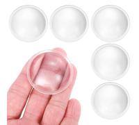 PATIKIL 6 Piezas Lente Óptica Acrílica Plano Convexa De 42mm De Diámetro Y 12.5mm De Altura